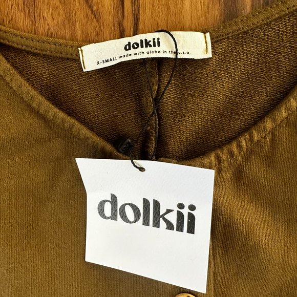 Dolkii - Jumpsuit Luna in Avocado (XS) - Picture 2 of 2